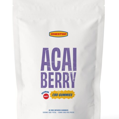 One Stop – Acai Berry CBD Gummies 500mg