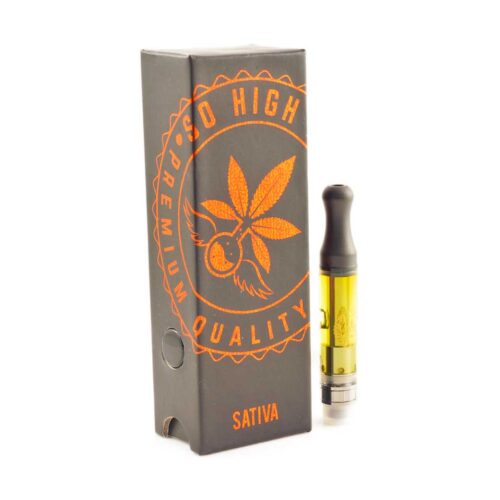 So High Extracts Premium Vape 1ML THC – Trainwreck Cart
