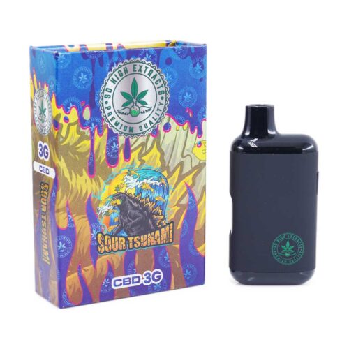 So High Extracts CBD Disposable Pen – Sour Tsunami 3ML