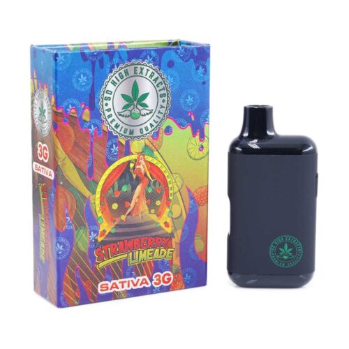 So High Extracts Disposable Pen – Strawberry Limeade 3ML (Sativa)