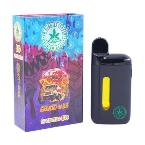 So High Extracts Disposable Pen – Gelato #33 5ML (Hybrid)