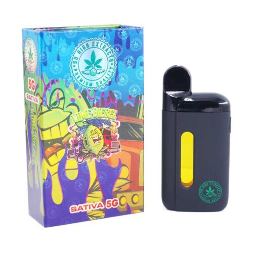 So High Extracts Disposable Pen – Lime Diesel 5ML (Sativa)
