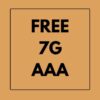 Free 7g AAA Flower